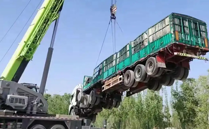 乾县道路脱困救援案例